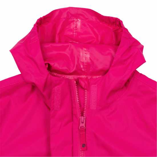 Gelert Сгъваемо Яке Junior Lightweight Packaway Jacket Pink Детски якета и палта