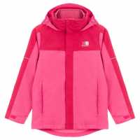 Karrimor Непромокаемо Яке Детско 3 In 1 Waterproof Jacket Juniors Розово/червено Karrimor Непромокаемо Яке Детско 3 In 1 Waterproof Jacket Juniors Розово/червено