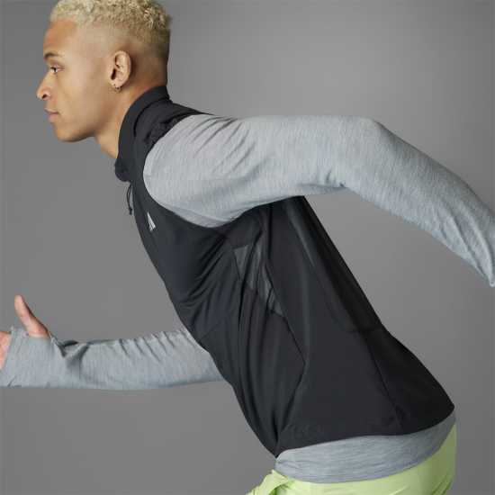 Adidas Мъжко Яке За Бягане Ultimate Vest M Running Jacket Mens  Мъжки дрехи за бягане