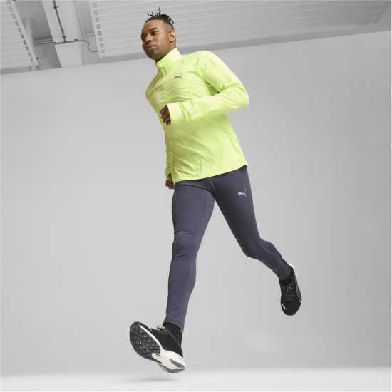 Мъжки горнища с цип Puma Run Cloudspun Quarter Top Mens Шипкаво ябълка Puma Run Cloudspun Quarter Top Mens Шипкаво ябълка Мъжки горнища с цип