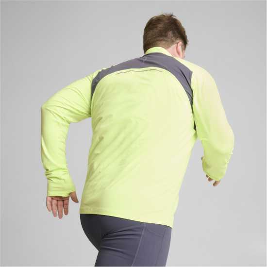 Мъжки горнища с цип Puma Run Cloudspun Quarter Top Mens Шипкаво ябълка Puma Run Cloudspun Quarter Top Mens Шипкаво ябълка Мъжки горнища с цип