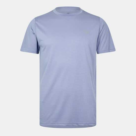 New Balance Short-Sleeve Performance Running Top Синьо New Balance Short-Sleeve Performance Running Top Синьо