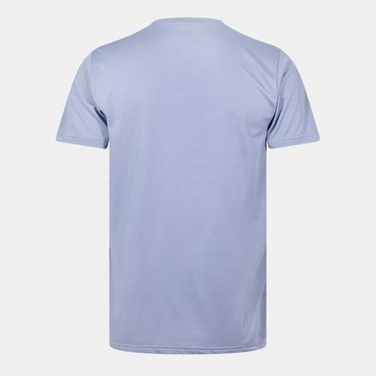 New Balance Short-Sleeve Performance Running Top Синьо New Balance Short-Sleeve Performance Running Top Синьо