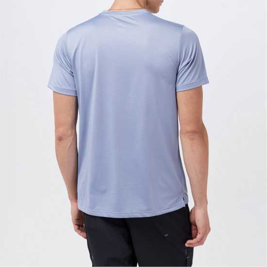 New Balance Short-Sleeve Performance Running Top Синьо New Balance Short-Sleeve Performance Running Top Синьо