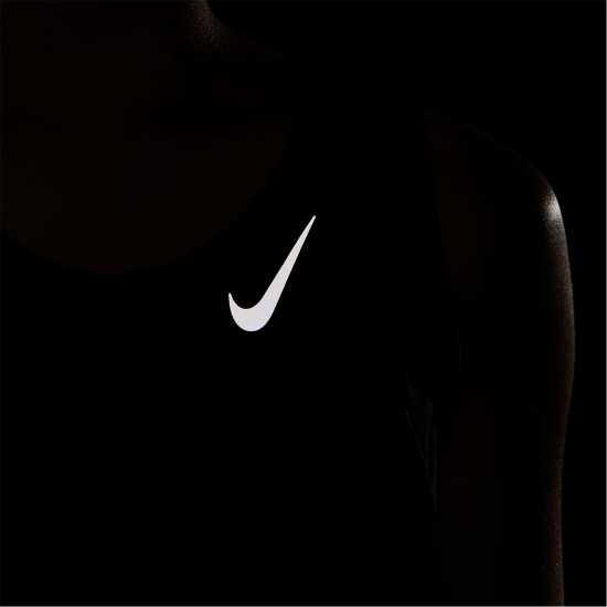 Nike Dri-FIT Race Women's Cropped Running Tank Black Атлетика