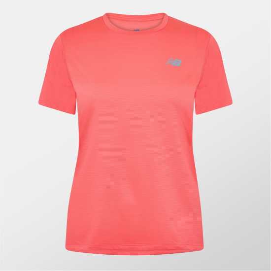 Дамско Горнище За Бягане New Balance Balance Running Top Womens Корал New Balance Balance Running Top Womens Корал