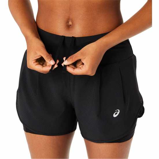 Asics Road 2-N-1 3.5In Short Running Womens  Дамски клинове за фитнес