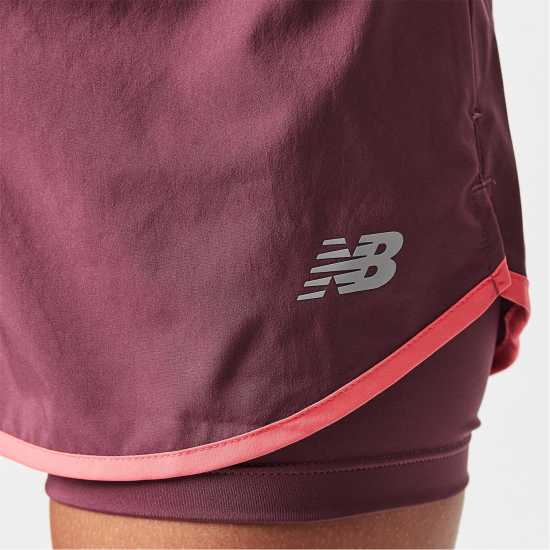 Дамски клинове за фитнес New Balance Balance 2 In 1 3 Inch Running Short Womens New Balance Balance 2 In 1 3 Inch Running Short Womens Дамски клинове за фитнес