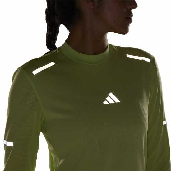 Adidas Women's Long Sleeve Performance Running Top Adidas Women's Long Sleeve Performance Running Top