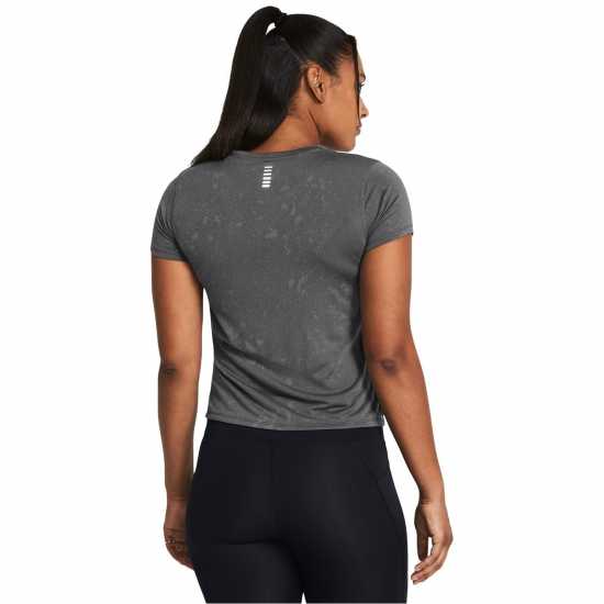 Under Armour Launch Splatter Short-Sleeve Performance Top  
