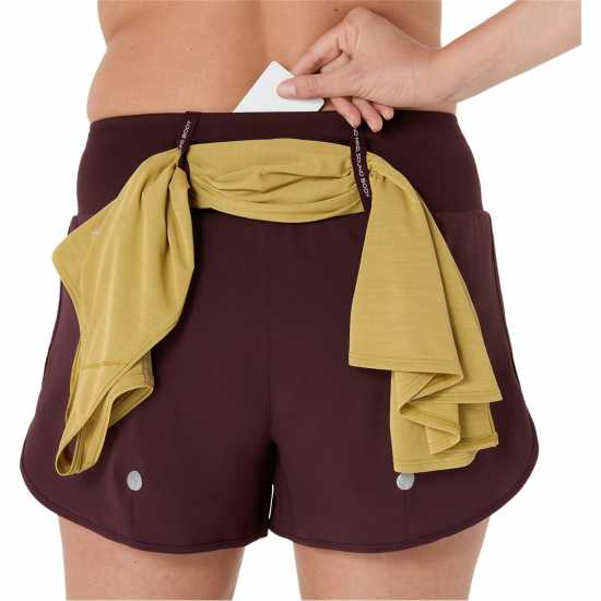 Asics Road 3.5In Short Running Womens  Дамски клинове за фитнес