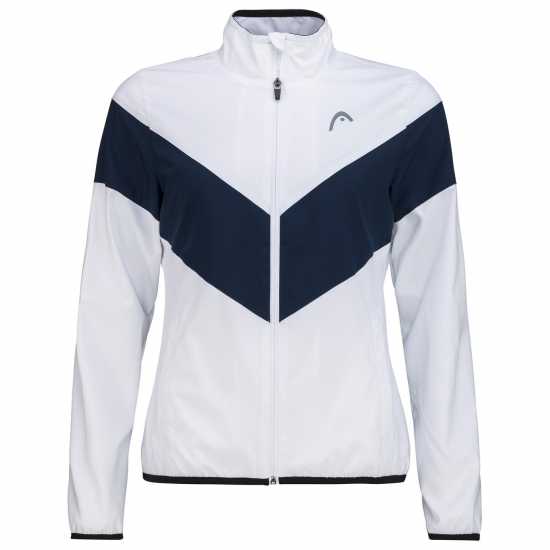 Head Дамско Яке Club Jacket Womens Бяло/Тъмно синьо Дамски якета и палта