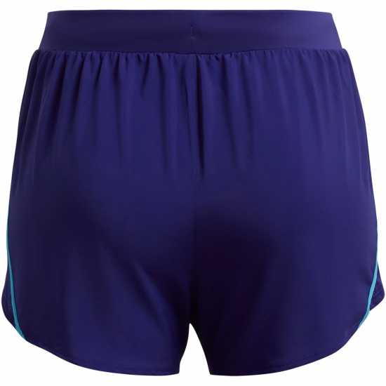Under Armour Дамски Шорти Fly-By 2.0 Shorts Womens Blue Дамски клинове за фитнес