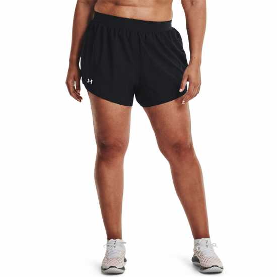Under Armour Дамски Шорти Fly-By 2.0 Shorts Womens Black Дамски клинове за фитнес