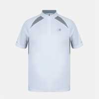 Karrimor Ss Zip Tee Sn54 White/Grey 