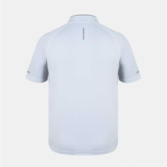 Karrimor Ss Zip Tee Sn54 White/Grey Karrimor Ss Zip Tee Sn54 White/Grey