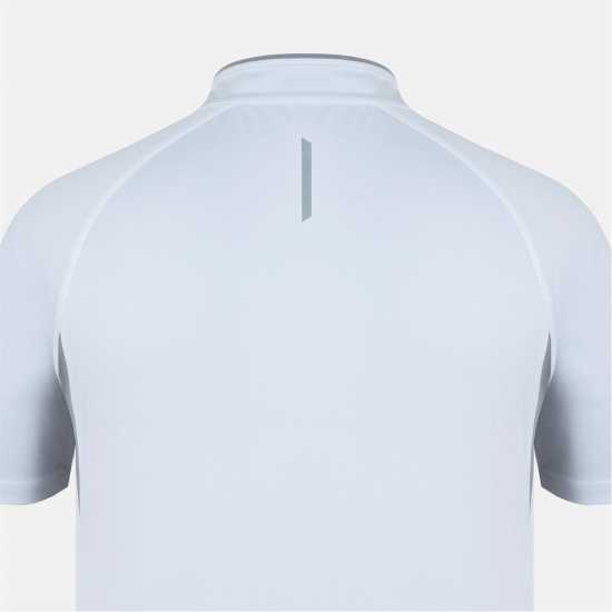 Karrimor Ss Zip Tee Sn54 White/Grey Karrimor Ss Zip Tee Sn54 White/Grey