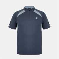 Karrimor Ss Zip Tee Sn54 Charcoal/Grey 
