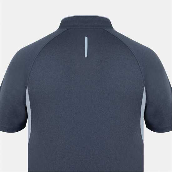 Karrimor Ss Zip Tee Sn54 Charcoal/Grey 