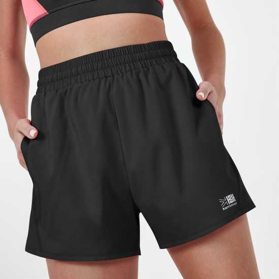 Дамски клинове за фитнес Тъкани Дамски Гащета Karrimor Running Woven Shorts Ladies Черно Тъкани Дамски Гащета Karrimor Running Woven Shorts Ladies Черно Дамски клинове за фитнес