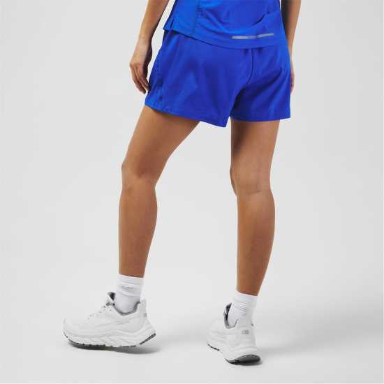 Тъкани Дамски Гащета Karrimor Running Woven Shorts Ladies Черни малини Дамски клинове за фитнес