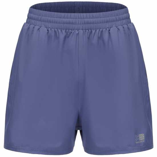 Тъкани Дамски Гащета Karrimor Running Woven Shorts Ladies Астероидно лилаво Дамски клинове за фитнес