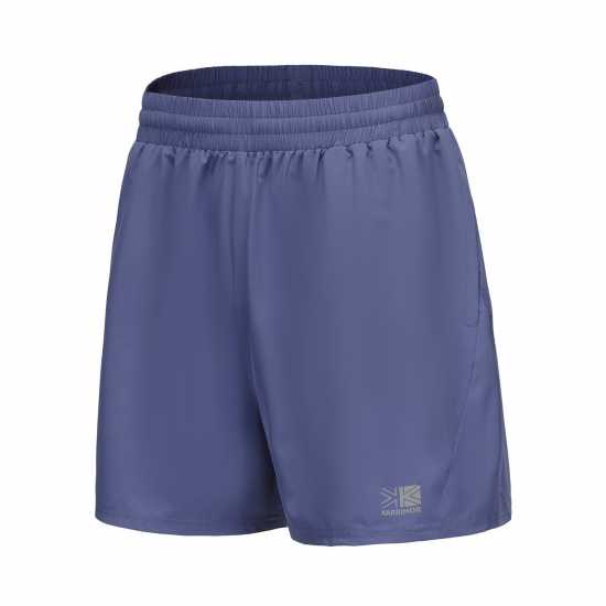 Тъкани Дамски Гащета Karrimor Running Woven Shorts Ladies Астероидно лилаво Дамски клинове за фитнес