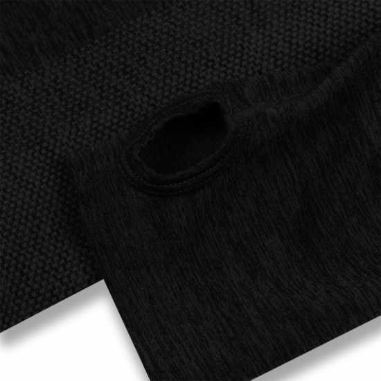 Karrimor Xlite Seamless Running Mens Quarter Zip Черно Мъжки тениски с яка