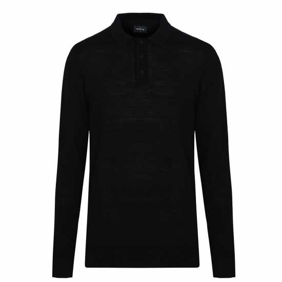 Howick Блуза С Яка Merino Polo Shirt Black 