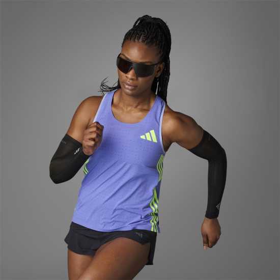 Adidas Adizero Promo Tank Running Vest Womens Adidas Adizero Promo Tank Running Vest Womens