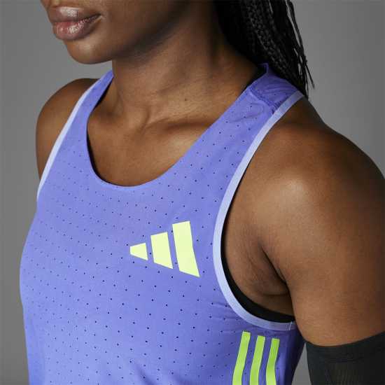 Adidas Adizero Promo Tank Running Vest Womens Adidas Adizero Promo Tank Running Vest Womens