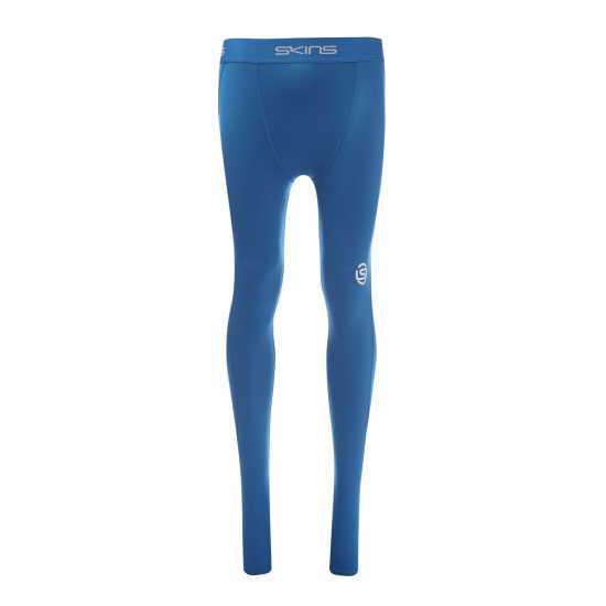 Skins Мъжки Клин Series 1 7/8 Tights Mens Синьо Мъжки дрехи за фитнес