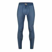 Skins Мъжки Клин Series 3 Long Tights Mens Синьо Мъжки дрехи за фитнес