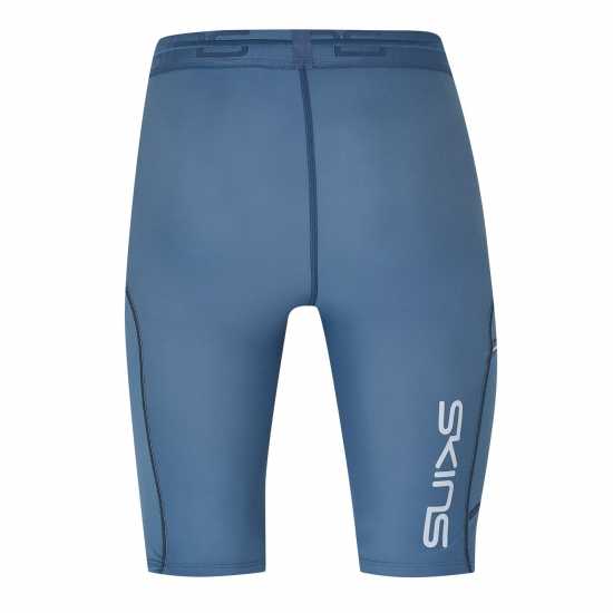 Skins Спортни Шорти Sr3 Half Performance Shorts Mens Синьо Мъжки дрехи за фитнес