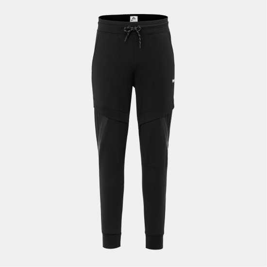 Lonsdale Mens Running Pants Black Мъжки спортни екипи в две части