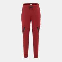 Lonsdale Mens Running Pants Oxblood Мъжки спортни екипи в две части