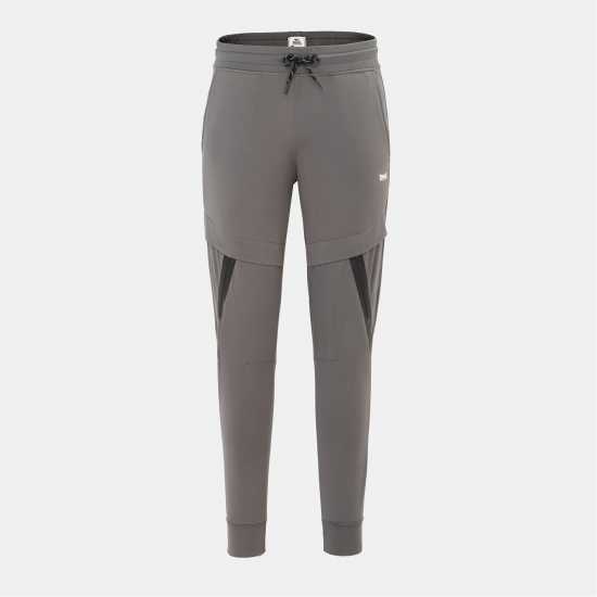 Lonsdale Mens Running Pants Dark Grey Мъжки спортни екипи в две части