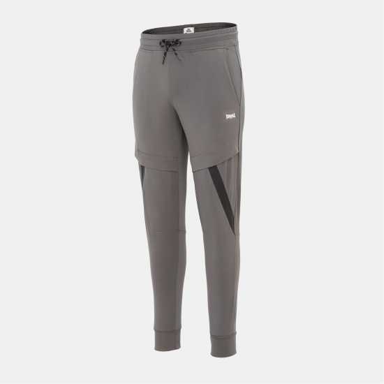 Lonsdale Mens Running Pants Dark Grey Мъжки спортни екипи в две части
