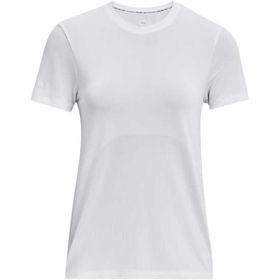 Under Armour Seamless Stride Short-Sleeve Performance Running Top Бяло 