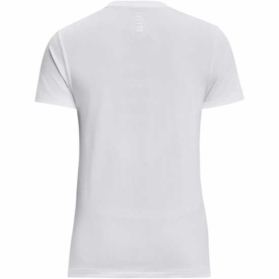 Under Armour Seamless Stride Short-Sleeve Performance Running Top Бяло 