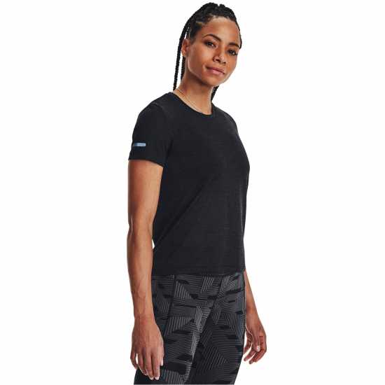 Under Armour Seamless Stride Short-Sleeve Performance Running Top Черно 