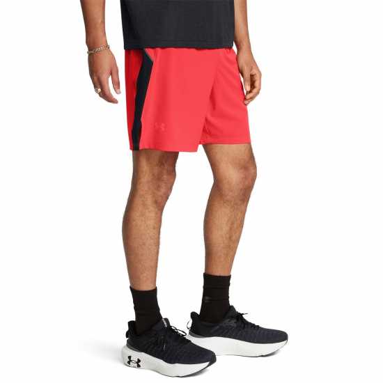 Under Armour Armour Launch Elite 7'' Short Running Mens Червено Мъжки дрехи за бягане