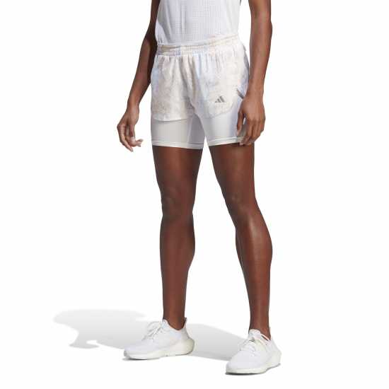 Adidas Дамски Шорти Run Fast 2-In-1 Shorts Womens  Дамски клинове за фитнес