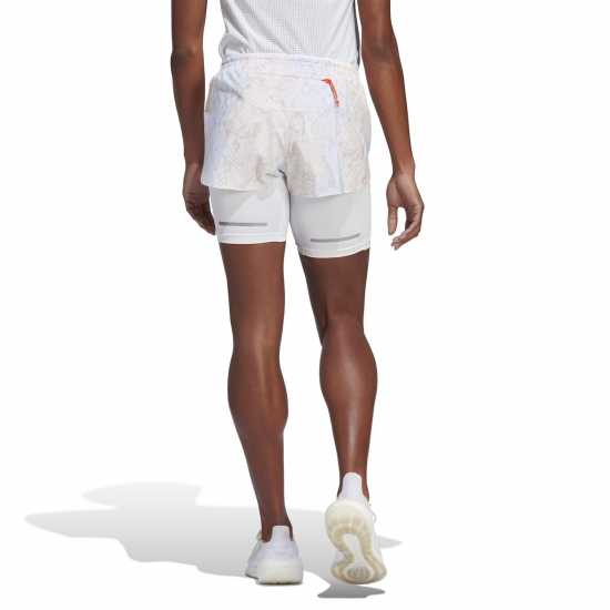 Adidas Дамски Шорти Run Fast 2-In-1 Shorts Womens  Дамски клинове за фитнес