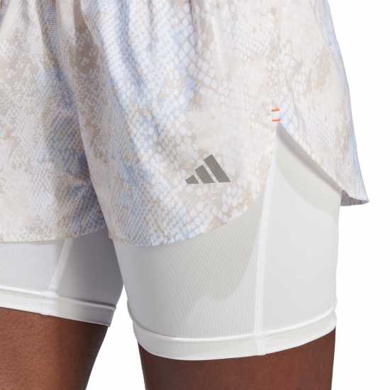 Adidas Дамски Шорти Run Fast 2-In-1 Shorts Womens  Дамски клинове за фитнес