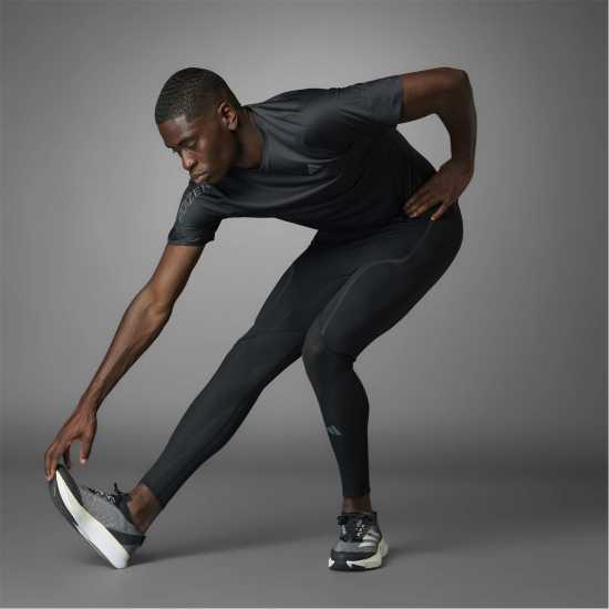 Adidas Мъжки Клин За Бягане Adizero L Tgt M Running Tight Mens  