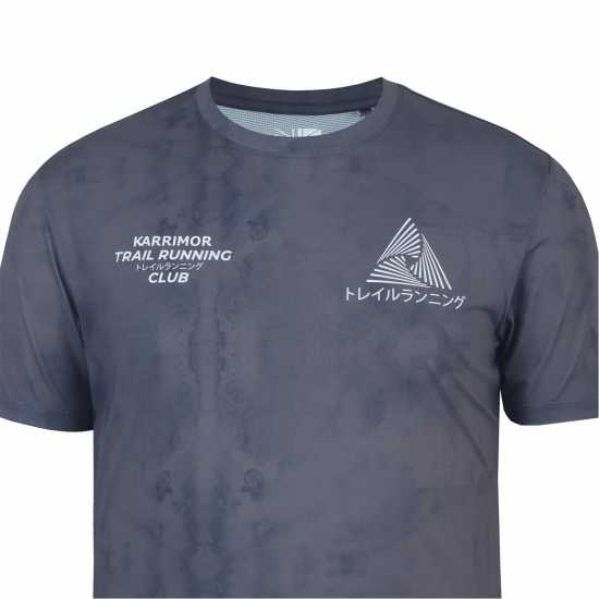 Karrimor Haku Trail T- Shirt Черно Мъжки дрехи за бягане