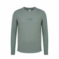 Karrimor Long Sleeve Run Club T-Shirt Хаки Мъжки дрехи за бягане