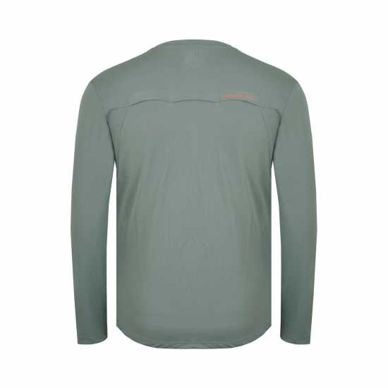 Мъжки дрехи за бягане Karrimor Long Sleeve Run Club T-Shirt Хаки Karrimor Long Sleeve Run Club T-Shirt Хаки Мъжки дрехи за бягане