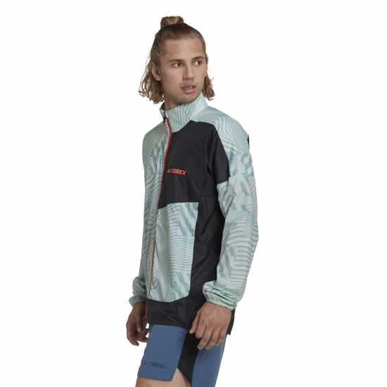 Adidas Мъжка Ветровка Trail Wind Jacket Mens  Мъжки грейки